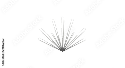 фотографія False eyelash extensions closeup view.