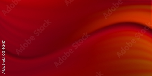 Tableau sur toile abstract red gradient background with flowing wave pattern and very smooth textu