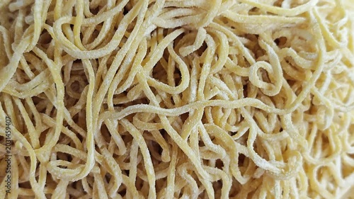 Yellow noodles