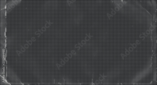 Slika na platnu A close-up view of a black surface with transparent background showing cracks an