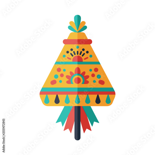 Foto Colorful pi?ata for celebrations.