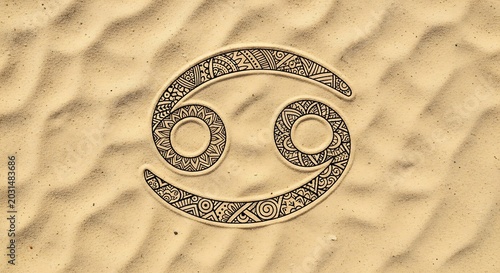 Cancer Zodiac Sign.