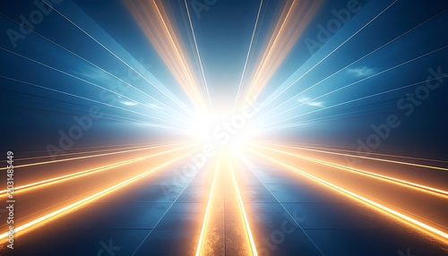 Bright Light Emitting Radiant Energy Beams.