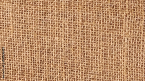 Fotografie Vintage hessian fiber cloth background macro shot