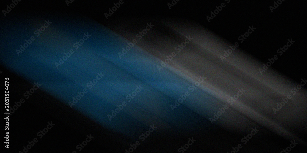 Naklejka premium Minimalist blue and white motion blur background with grainy texture for sleek modern corporate identity and technology designs.