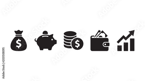 фотографія Finance icons