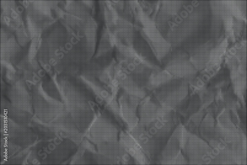 Canvas Print Crinkled gray paper texture fills the entire view