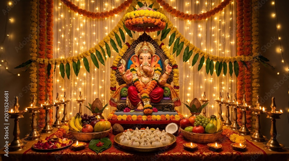 Fototapeta premium Ganesh chaturthi 2026