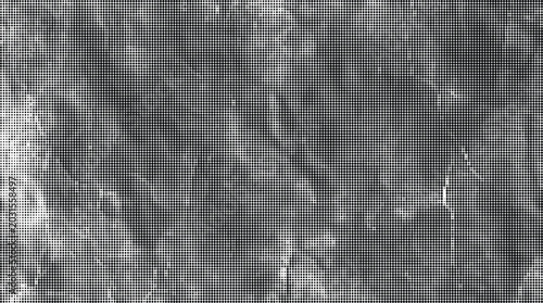 Bild auf Leinwand A close-up view of a textured grey stone surface with cracks