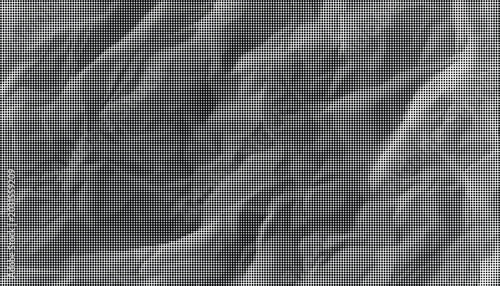 Obraz na płótnie Crinkled gray paper texture fills the entire transparent background canvas