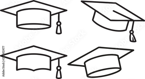Canvastavla Graduation Caps Collection