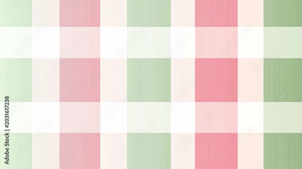 Fototapeta premium Pastel Check background,Tartan plaid seamless pattern on paper texture, paint brush style illustration,Plaid shirt textile,gingham fabric,for banner and background.