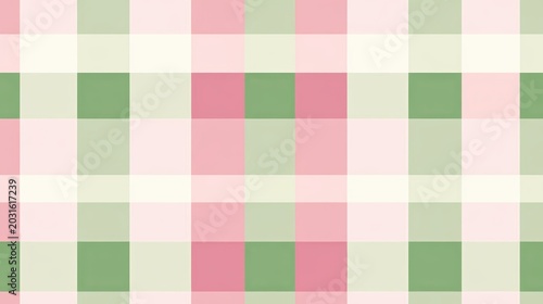 Pastel Check background,Tartan plaid seamless pattern on paper texture, paint brush style illustration,Plaid shirt textile,gingham fabric,for banner and background.