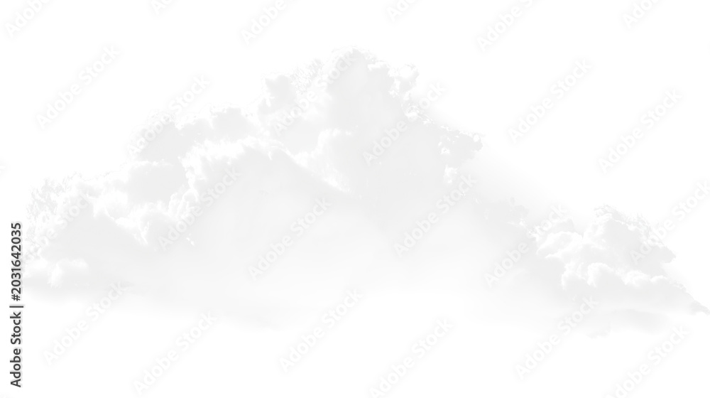 Φωτογραφία White cloud formation with transparent atmospheric effect PNG