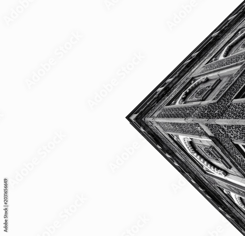 dollar sign isolated on black