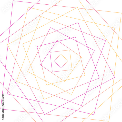 Abstract swirl vector. Futuristic technology geometric background.	