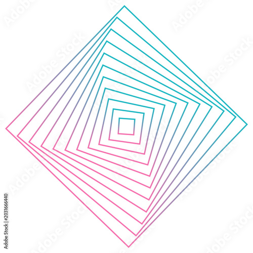 Abstract diamond vector. Futuristic technology geometric vector background.	