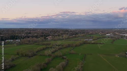 Richmond Avenue Aerial shot Reading UK