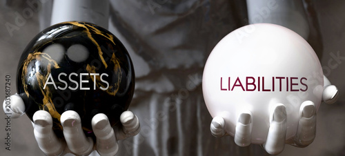 Fotografía Assets or Liabilities - decide between two options