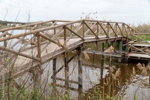 Photos Italy, Pozzuoli, Bridge in the Liternum park