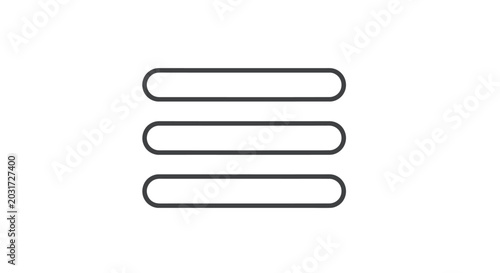 Hamburger Menu Icon