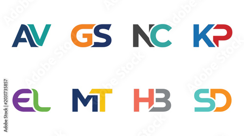 Tableau sur toile Multicolored Letters and Alphabets Closeup.