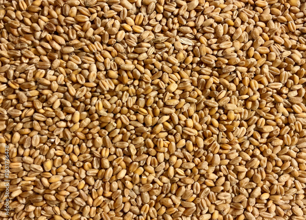 Fototapeta premium wheat grain, texture, background, grains,food background