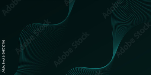Photos Dark abstract background with glowing wave
