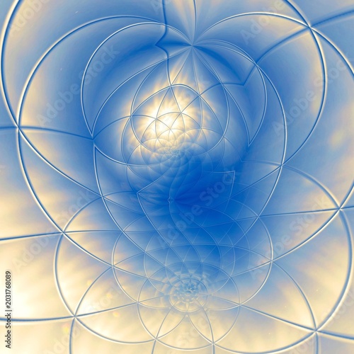 abstract fractal background