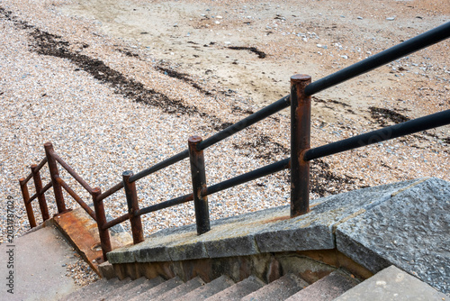 Beach steps,Lyme Regis, Dorset, England UK May 6th 2026