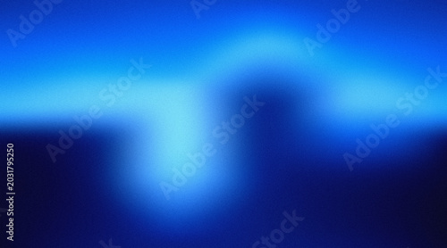 Abstract blue gradient background with soft light waves and a smooth grain texture effect for design