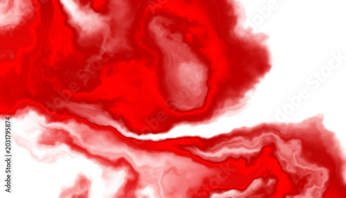 red smoke cloud fog dust isolated on transparent background. Colorful smoke smog misty fog steam explosion special effect. Smoke texture
