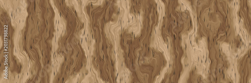 Canvas-taulu Classic oak wood texture with distinct wavy growth rings and fine natural timber