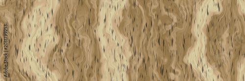 Canvas Print Softwood rustic pine wood texture with prominent organic knots and pale yellow r