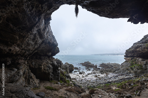 historically significant cave with  70,000 year old human remains, Klipgat Caves, DeKelders South Africa