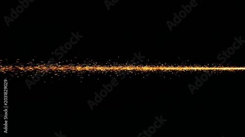 Abstract glowing light effects with soft sparkling particles and bokeh circles on a smooth background. Bright luminous atmosphere with shimmering highlights and modern decorative feel. Suitable for ba