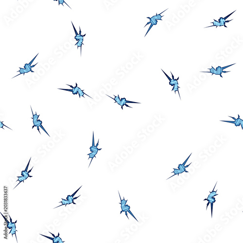 Bild auf Leinwand pattern merlot ice crack cartoon