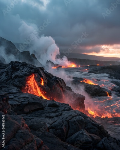 fire in the mountains