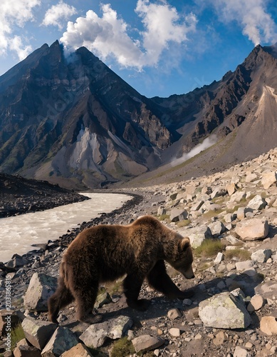 marmot in the mountains