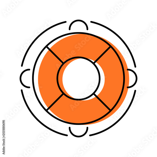 Foto Life buoy icon