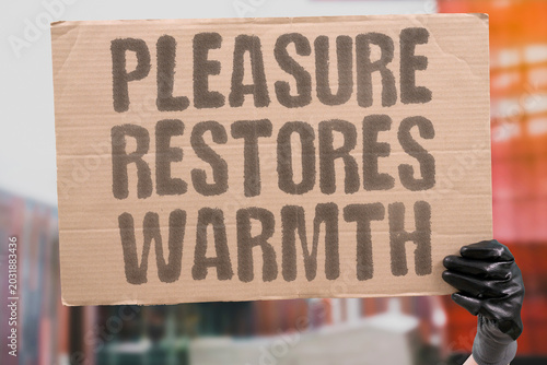 Schilderij op canvas "Pleasure Restores Warmth" Healthy downtime strengthens emotional closeness between affectionate romantic partners regularly