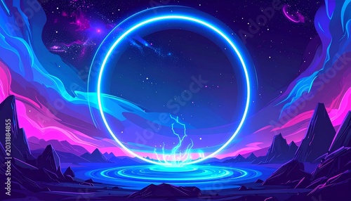 abstract blue background