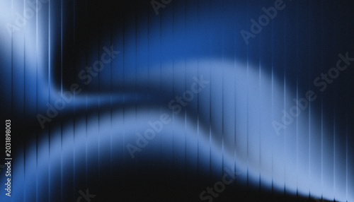 Blue fractal glass gradient colorful wave background