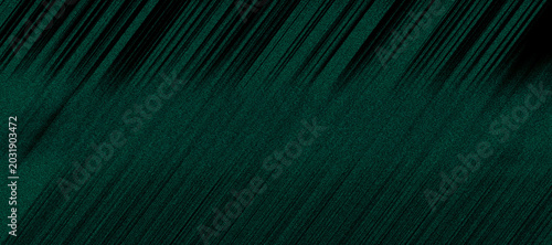 Abstract dark green background with diagonal lines and grainy texture