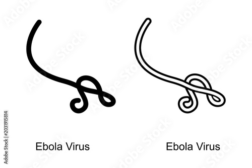 Photos Ebola virus icon