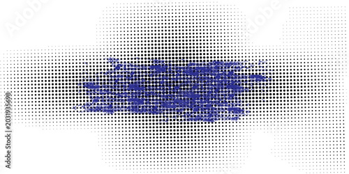 Bild auf Leinwand Distorted grunge layer error