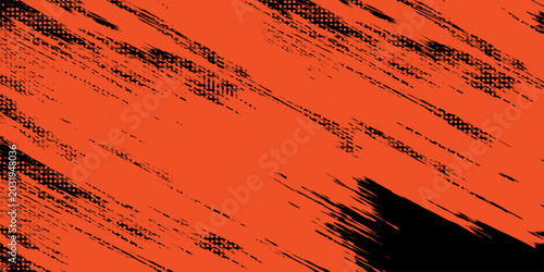 Cuadro en lienzo Tire tracks, motorcycle or car wheel tread marks, grunge vector