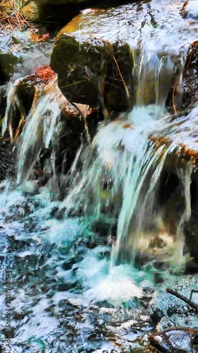 Small waterfalls are beautiful and appreciated for their sights and sounds.
