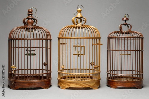 Vintage Bird Cages - Three Elegant Designs