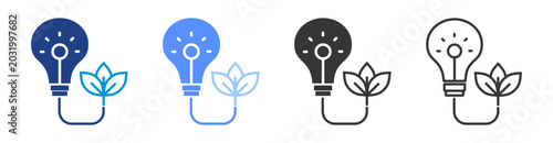 Photos BIOMASS icon set multiple style collection